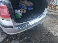 Opel Astra H 2004–2013 Chromová lišta na zadní nárazník OmsaLine lesk (SW, nerez) fotografie 6