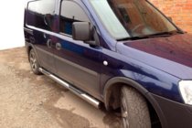 Opel Combo 2002–2012 Boční nášlapy – nerezové trubky (2 ks) fotografie 1