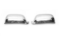 Volkswagen Touareg 2002–2010 Chromové kryty zrcátek 2003-2007 (2 ks, nerez) OmsaLine – italská nerezová ocel fotografie 4
