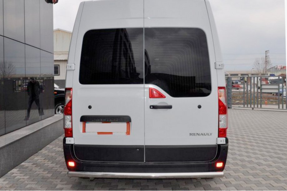Opel Movano 2010–2021 Zadní ochranný rám (nerez) Image