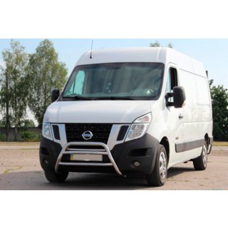 Přední ochranný rám WT018 (nerez) Opel Movano 2010–2021 fotografie 3