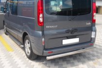 Opel Vivaro 2001–2015 Zadní ochranný rám AK002 (nerez) fotografie 1