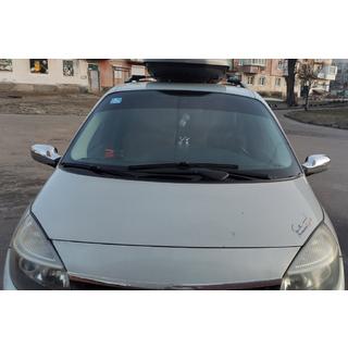Chromové kryty zpětných zrcátek (2 ks, nerez) fotografie 3