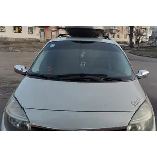 Chromové kryty zpětných zrcátek (2 ks, nerez) fotografie 3
