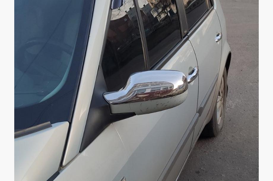 Renault Scenic/Grand 2003–2009 Chromové kryty zpětných zrcátek (2 ks, nerez) Image