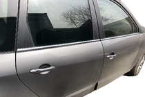 Renault Scenic/Grand 2009–2016 Nerezové lišty oken (sada 4 ks) Carmos - turecká ocel fotografie 3