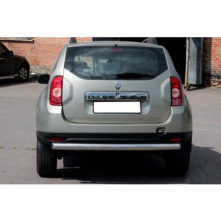 Zadní rovný ochranný rám (nerez) Renault Duster 2008–2017 fotografie 1