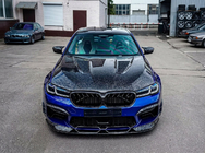 BMW řada 5 G30/G31 2017–2023 Kapota (styl F90, kovaný karbon) fotografie 1