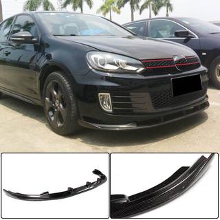 Karbonový přední lip spoiler Lip V2 (pro GTI HB 2010-2013) fotografie 1
