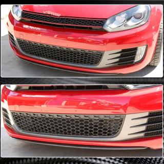 Karbonový nástavec (lip) na přední nárazník Lip V3 (pro GTI HB 2010-2013) fotografie 2