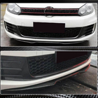 Volkswagen Golf 6 2008–2014 Nástavec na přední nárazník Lip V4 (pro GTI HB 2010-2013, karbon) fotografie 4