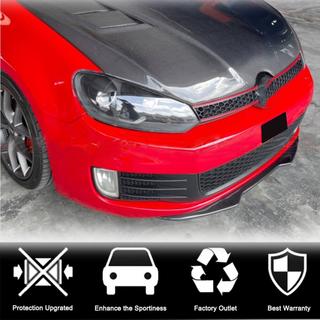 Nástavec na přední nárazník Lip V4 (pro GTI HB 2010-2013, karbon) fotografie 2