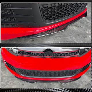 Nástavec na přední nárazník Lip V4 (pro GTI HB 2010-2013, karbon) fotografie 3