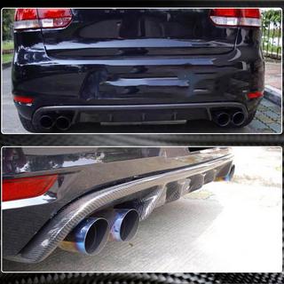 Difuzor zadního nárazníku V1 (pro GTI HB 2010-2013, karbon) fotografie 2