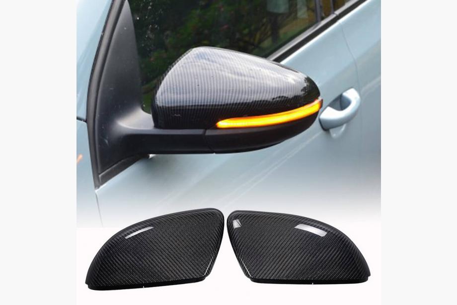 Volkswagen Golf 6 2008–2014 Karbonové kryty zrcátek (pro HB 2010-2013) Image