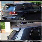 Volkswagen Golf 6 2008–2014 Spoiler V3 (pro GTI/R HB 2010-2013, karbon) fotografie 5