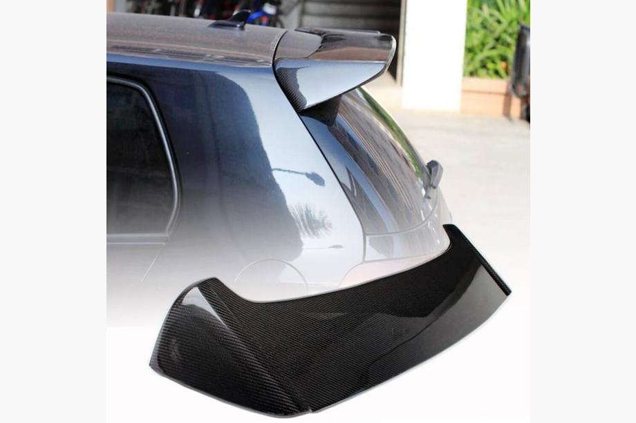 Volkswagen Golf 6 2008–2014 Spoiler V3 (pro GTI/R HB 2010-2013, karbon) Image