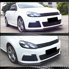 Volkswagen Golf 6 2008–2014 Karbonový lip na přední nárazník Lip V1 (pro R HB 2010-2013) fotografie 4