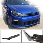 Volkswagen Golf 6 2008–2014 Karbonový lip na přední nárazník Lip V3 (pro R HB 2010-2013) fotografie 1