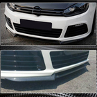 Volkswagen Golf 6 2008–2014 Karbonový lip na přední nárazník Lip V3 (pro R HB 2010-2013) fotografie 3
