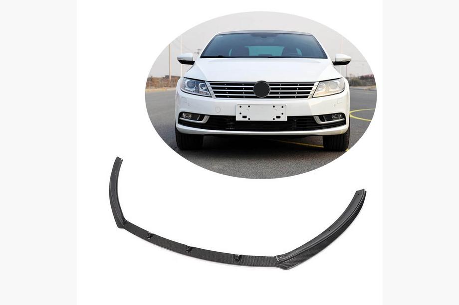 Volkswagen Passat CC 2008–2017 Karbonový lip na přední nárazník (pro 2012-2018) Image