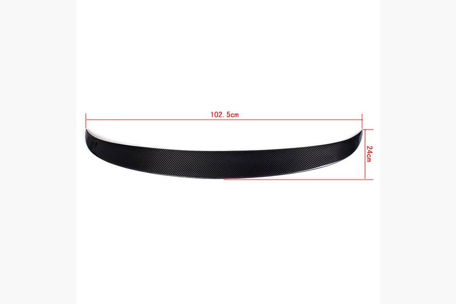 Volkswagen Scirocco 2008–2017 Spoiler V1 (pro Base, karbon) Fotografie 5