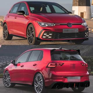 Sada bodykitu Carbon FullSet (pro GTI & R EU HB 2019-2024), karbon fotografie 2