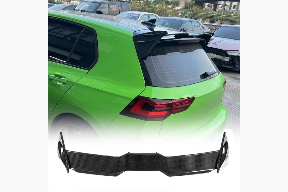 Volkswagen Golf 8 2019– Spoiler V2 (pro GTI/R EU 2019-2024, karbon) Image