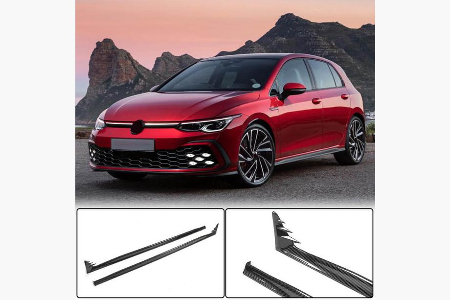 Volkswagen Golf 8 2019– Boční prahy (pro GTI / R-Line HB, karbon) Image