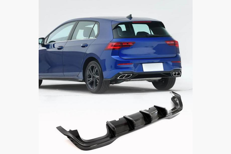 Volkswagen Golf 8 2019– Difuzor zadního nárazníku (pro R HB, karbon) Image