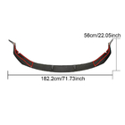 Lexus GS 2011–2020 Karbonový lip spoiler předního nárazníku (pro GS F 2015-2020) fotografie 6
