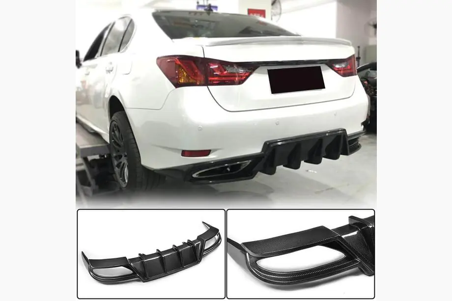 Lexus GS 2011–2020 Difuzor zadního nárazníku (pro F-Sport 2011-2015, karbon) Image
