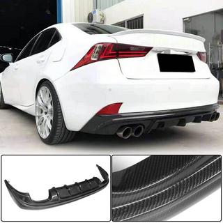 Difuzor zadního nárazníku V2 (pro Base/F-Sport 2013-2016, karbon) Lexus IS 2013– fotografie 1