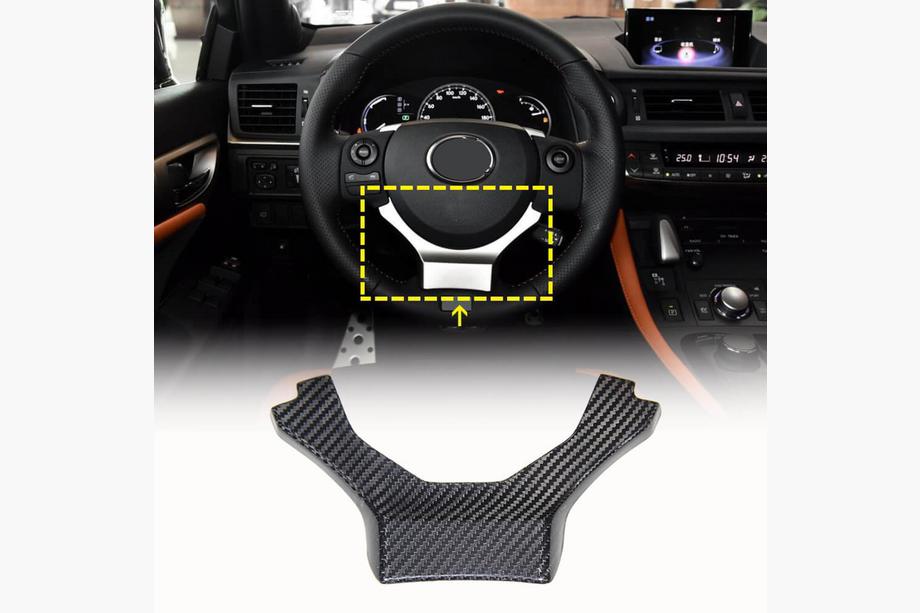 Lexus CT200H 2011–2022 Karbonový kryt volantu Image