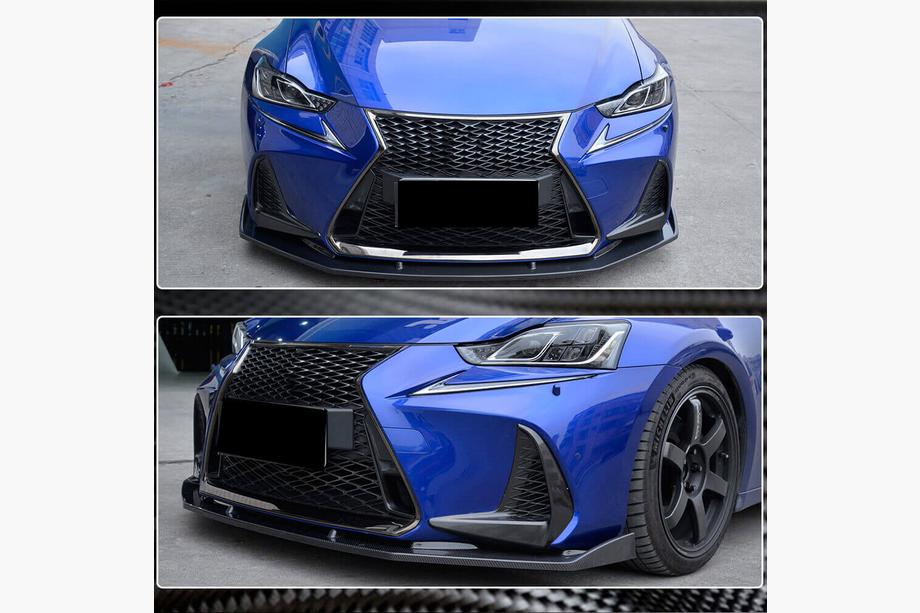 Lexus IS 2013– Lip spoiler předního nárazníku (pro Base/F-Sport 2016-2020, karbon) Image