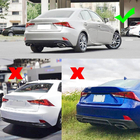 Lexus IS 2013– Difuzor zadního nárazníku (pro Base/F-Sport 2016-2020, karbon) fotografie 9