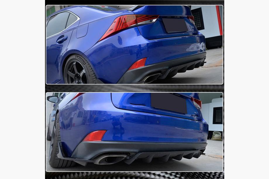 Lexus IS 2013– Difuzor zadního nárazníku (pro Base/F-Sport 2016-2020, karbon) Image