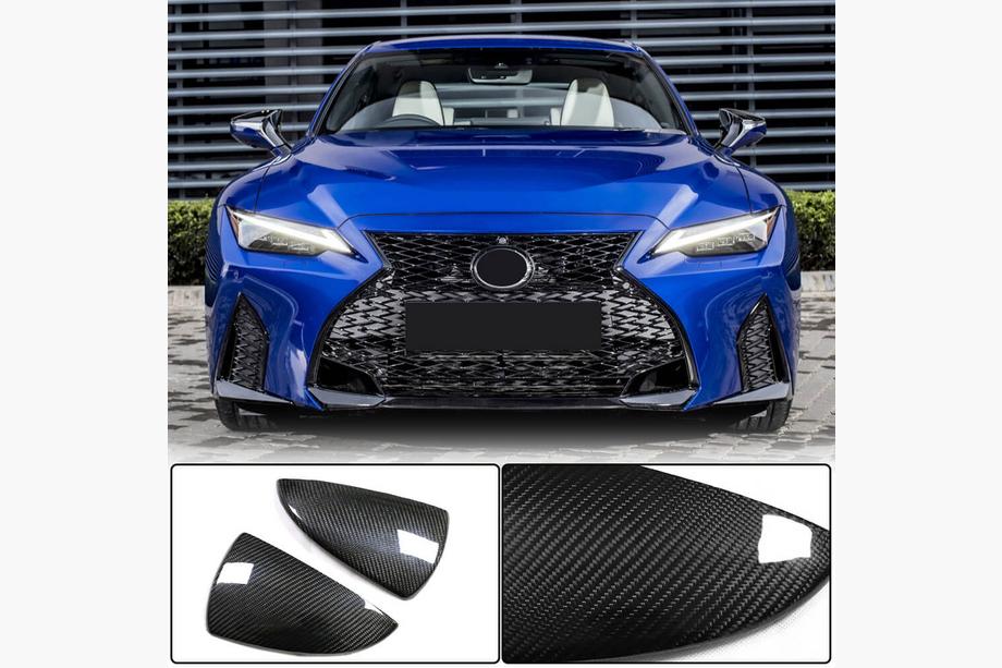 Lexus IS 2013– Kryty zpětných zrcátek (pro 2020+, suchý karbon) Image
