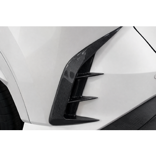 Karbonové kryty na zadní nárazník Lexus RX 2022– fotografie 2