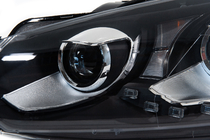 Volkswagen Golf 6 2008–2014 Přední LED světlomety s DRL (2 ks) fotografie 13