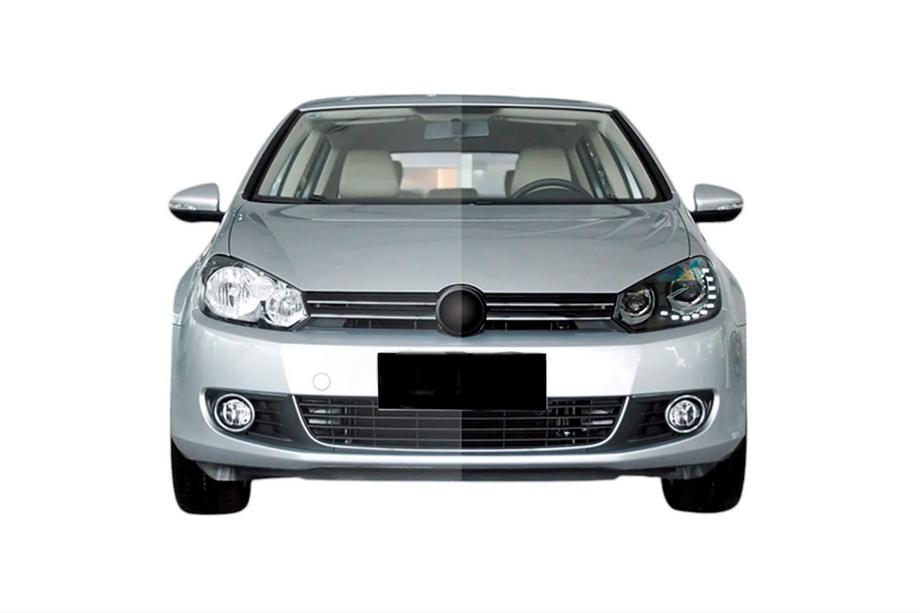 Volkswagen Golf 6 2008–2014 Přední LED světlomety s DRL (2 ks) Image