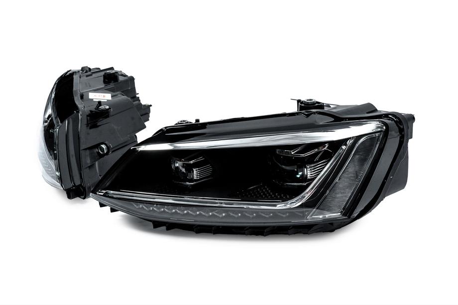 Volkswagen Jetta 2011–2018 Přední světlomety Full LED (bez řídicích jednotek, 2 ks) Fotografie 3