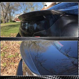 Spoiler SD V1 (pro G37 2009-2013, G25 2011-2012, karbon) fotografie 4