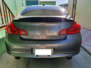 Infiniti G25/G35/37 (V36/CV36) 2006–2015 Spoiler SD V2 (pro G37 2009-2013, G25 2011-2012, karbon) fotografie 2
