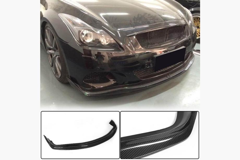 Infiniti G25/G35/37 (V36/CV36) 2006–2015 Karbonový přední lip na nárazník (pro G37 Coupe 2009-2013) Image