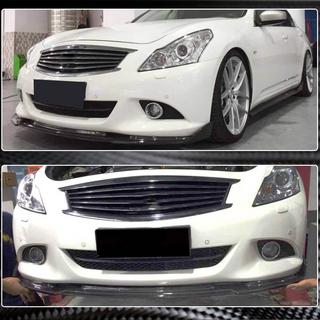 Karbonový nástavec na přední nárazník Lip (pro G37 SD 2009-2013) Infiniti G25/G35/37 (V36/CV36) 2006–2015 fotografie 3