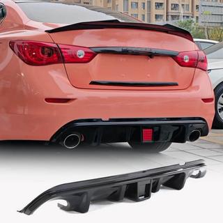 Difuzor zadního nárazníku V2 (pro Q50 Base/Sport 2014-2017, karbon) fotografie 1