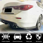 Infiniti Q50/Q60 2013–2024 Karbonové kryty zadního nárazníku (pro Q50 Base/Sport 2014-2017, karbon) fotografie 2