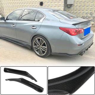 Karbonové kryty zadního nárazníku (pro Q50 Base/Sport 2014-2017, karbon) fotografie 1