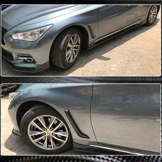Karbonové nástavce na přední blatníky (pro Q50 Base/Sport 2014-2020) Infiniti Q50/Q60 2013–2024 fotografie 3